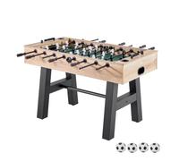 VEVOR Calciobalilla, Tavolo Standard da 1400 mm, Tavoli da Calciobalilla da Interno di Dimensioni Standard, Set da Calcio Resistente, Include 4 Palline, Segnapunti e 2 Portabicchieri