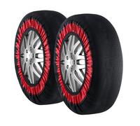 VEVOR 2 Calzini da neve per pneumatici catene da neve tessuto taglia XL auto