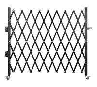 VEVOR Cancello di sicurezza pieghevole cancello porta 6-1/2' x 7-1/2'