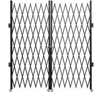 VEVOR Cancello pieghevole Recinzione per vialetto industriale 310x156 cm