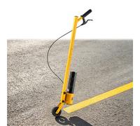 VEVOR Canna Traccialinee Segnaletica Orizzontale Invertita Colore Giallo, Robusta e Resistente, per Marcare Terreno Parcheggi e Campi Sportivi, Leggera e Facile da Spingere, Tracciatura a Vernice