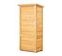 VEVOR Capannone da Giardino in Legno per Esterni Impermeabile 800x500x1620 mm