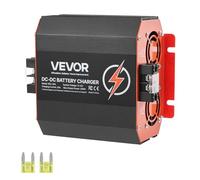 VEVOR Caricabatterie 12V 20A DC/DC, 250 W, Caricabatteria di Bordo per Batterie al Piombo, al Litio, AGM, GEL e Allagate, Ricarica Intelligente, per Camper, Veicoli Commerciali, Barche