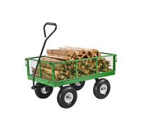 VEVOR Carrello da Giardino in Acciaio Capacità 408,23 kg Pneumatici da 254 mm