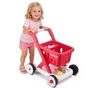 VEVOR Carrello della Spesa Giocattolo per Bambini, Carrello Supermercato Giocattolo, Scan e Sort con Alimenti Finti, Luci e Suoni, Altezza Regolabile, Gioco di Ruolo Supermercato per Bambini da 2 Anni
