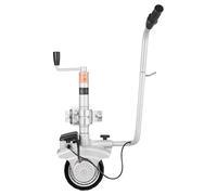 VEVOR Carrello Elettrico per Rimorchio, Ruota di Supporto Motorizzata velocità di Movimento di 7 m/min, Altezza del Morsetto Regolabile 31 a 63 cm, capacità di 2,5 T per Roulotte e Barche