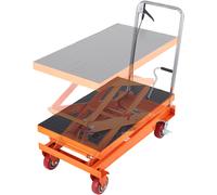 VEVOR Carrello Elevatore da 350 kg Piattaforma Sollevamento Idraulico a Forbice