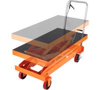 VEVOR Carrello Elevatore da 800 kg Piattaforma Sollevamento Idraulico a Forbice