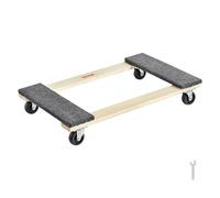 VEVOR Carrello per mobili con rotelle Capacità di 1000 libbre 4 ruote in legno