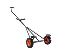 VEVOR Carrello per Rimorchio in Acciaio al Carbonio Regolabile in Altezza, Sfera Supporto Antiscivolo Pneumatici, Trasportatore per Spostamento di Rimorchi per Camper, Capacità di 190 kg
