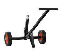 VEVOR Carrello per Rimorchio Regolabile in Altezza 42 a 56 cm, Sfera di Attacco e Pneumatici Pieni, Trasportatore per Spostamento di Rimorchi per Camper, Barca, Capacità Carico di 272 kg