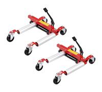 VEVOR Cric da Carrello per Auto con Ruote Girevoli a 360° Capacità di 680,38 kg