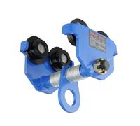 VEVOR Carrello Paranco con Trave di Spinta Carico 2 T Regolabile 63,5-177,8 mm