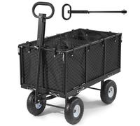 VEVOR Carrello Portaoggetti da Giardino Carico max 544,3 kg Trasporto Legna