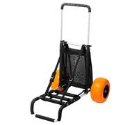 VEVOR Carretto da spiaggia carrello pieghevole 76x39 cm altezza regolabile