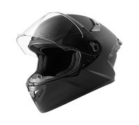 VEVOR Casco Integrale da Moto, Casco con Visiera Trasparente Taglia L Omologato ECE 22,06 DOT Integrale con Tasca per Altoparlante Bluetooth, Motociclista, Calotta in ABS, Strato in EPS, Nero