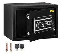 VEVOR Cassaforte con Sensore Impronte Digitali e Tastiera Digitale 35x25x25 cm