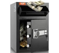 VEVOR Cassaforte con Serratura Digitale Cassaforte per Deposito Acciaio Laminato a Freddo 2,5C, Cassaforte con Sportello Serratura Password a 3-12 Cifre Chiavi per Documenti Denaro Gioielli in Casa