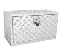 VEVOR Cassetta Portaoggetti Sottoscocca per Camion, Pick-up e Rimorchio, 30x14x16 cm, Alluminio Impermeabile e Resistente alla Corrosione