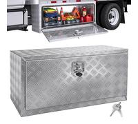 VEVOR Cassetta degli attrezzi per camion in alluminio sottoscocca 36"x14"x16"