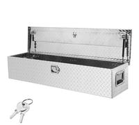 VEVOR Cassetta degli attrezzi con battistrada in alluminio da 48"x15"x15"