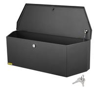 VEVOR Cassetta degli Attrezzi per Rimorchi 914x305x305mm, Cassetta Porta Attrezzi in Acciaio al Carbonio per Rimorchi o Bracci con Serratura Chiave Resistente alle Intemperie per Traslochi Camion Auto