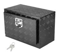 VEVOR Cassetta porta attrezzi per camion autocarro sottoscocca, Cassetta degli attrezzi 61x35,5x40,5cm, Scatola portaoggetti per pick-up, Lega di alluminio, Cassetta porta attrezzi carico 30 kg