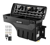 VEVOR Cassetta Porta Attrezzi per Cassone del Camion 25 L Posto Passaruota Serratura a Combinazione Antifurto, Compatibile con Ford F-150 dal 1997 al 2014, Lato Passeggero Destro, Foratura Richiesta