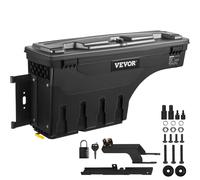 VEVOR Cassetta Portaoggetti in ABS 25L con Serratura per Camion Lato Conducente