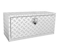 VEVOR Cassetta Portaoggetti Sottoscocca per Camion, Cassetta Portaoggetti per Pickup 36"x14"x16", Cassetta Attrezzi in Alluminio Scatola Portaoggetti per Rimorchio Maniglia a T Camion, Furgone, Rimorc