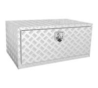 VEVOR Cassetta Portaoggetti Sottoscocca per Camion, Cassetta Portaoggetti per Pickup 36"x24"x24", Cassetta Attrezzi in Alluminio Scatola Portaoggetti Rimorchio Maniglia a T Camion, Furgone, Rimorchio