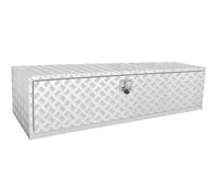 VEVOR Cassetta portaoggetti sottoscocca per camion pick-up 60"x24"x24", cassetta in alluminio resistente con serratura e chiavi, per rimorchio con maniglia a T per camion, furgone, rimorchio