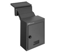 VEVOR Cassetta Postale da Muro Cassetta 320x158x430 mm Serratura Codice Nero