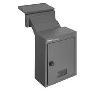 VEVOR Cassetta Postale da Muro, Cassetta Postale da Muro in Acciaio Cassetta Resistente Cassetta Postale con Serratura a Combinazione 70-200 mm, Cassetta Postale da 320 x 158 x 430 mm, Grigio Scuro