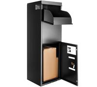 VEVOR Cassetta Postale per Pacchi a Terra 35,5x29,5x105,5 cm Lucchetto a Codici