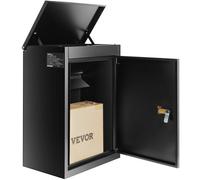 VEVOR Cassetta Pacchi Cassetta Postale da Parete 39x27x52,2cm Serratura a Codice
