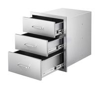 VEVOR Cassettiera per Barbecue da 18.11W x 23.23H x 23.23D Inch verticale