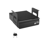 VEVOR Cassetto Estraibile Sotto Scrivania 365 x 335 x 185 mm Organizzatore Nascosto per Riporre Oggetti sulla Scrivania, Cassetto Portapenne Bloccabile Sotto Tavolo, per Postazioni di Lavoro, Nero