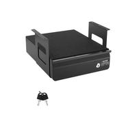 VEVOR Cassetto Estraibile Sotto Scrivania 365 x 335 x 185 mm Organizzatore Nascosto per Riporre Oggetti sulla Scrivania, Cassetto Portapenne Bloccabile Sotto Tavolo, per Postazioni di Lavoro, Nero