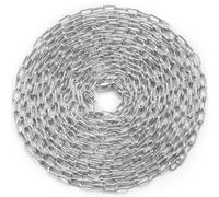 VEVOR Catena a maglie in acciaio al carbonio zincato 3,5 mm x 10,05 m 158 kg