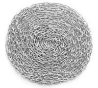 VEVOR Catena a Spirale Lunghezza 30,48 m Capacità Carico 698 kg, Catena a Spirale Acciaio al Carbonio 2 Maglie Rapide, Catena a Maglie per Camper, Traino, Sospensione, Campeggio, Trasferimento