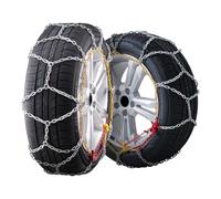 VEVOR Catene da Neve 700/750 mm per Pneumatici in Lega di Acciaio al Manganese, 2 Pezzi di Trazione di Emergenza per Auto, SUV, Camion - Argento