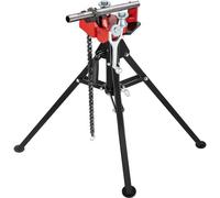 VEVOR Cavalletto con Morsa a Catena, 1/8 - 5 Pollici Banco Morsa a Catena Pieghevole con Denti Temprati, Morsa per Tubi a Catena con Supporti in Gomma per Riparazioni di Bricolage e Domestico TP-425