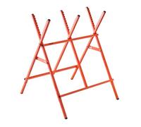 VEVOR Cavalletto per Tagliare Legno Capacità di Carico 117,9 kg, Supporto Taglialegna Pieghevole, Altezza Regolabile, Cavalletto per Lavorazione del Legno, Carpentieri, Falegnami Fai da te