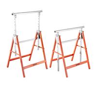 VEVOR Cavalletto Taglialegna Pieghevole Carico max. 199,6 kg 2 pz per Falegname