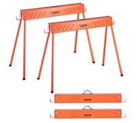VEVOR Cavalletto Taglialegna Pieghevole Carico max. 299,4kg 2 pz per Falegname