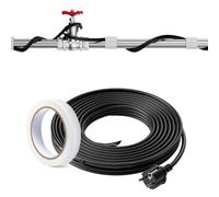 VEVOR Cavo Riscaldante per Tubi Autoregolante Lunghezza 1,83m 16,4 W/m per Tubi Termostato Integrato, Cavo Riscaldante per Tubi Acqua Protezione Tubi in PVC, Tubi in Metallo Plastica dal Congelamento