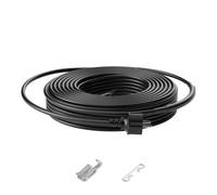 VEVOR Cavo Riscaldante per Tubi Autoregolante, Nastro Riscaldante 15 m, 16 W/m per Tubi, Cavo Scaldante Autoregolante per Tubi Scioglimento Neve Tetti, Cavo Riscaldante Protezione Antigelo per Tubi