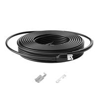 VEVOR Cavo Riscaldante per Tubi Autoregolante, Nastro Riscaldante 15 m, 16 W/m per Tubi, Cavo Scaldante Autoregolante per Tubi Scioglimento Neve Tetti, Cavo Riscaldante Protezione Antigelo per Tubi