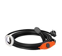 VEVOR Cavo Riscaldante per Tubi Lunghezza da 4 m 23 W/m per Tubi con Termostato Integrato, Cavo Riscaldante per Tubi dell'Acqua Protezione Tubi in PVC, Tubi in Metallo e Plastica dal Congelamento